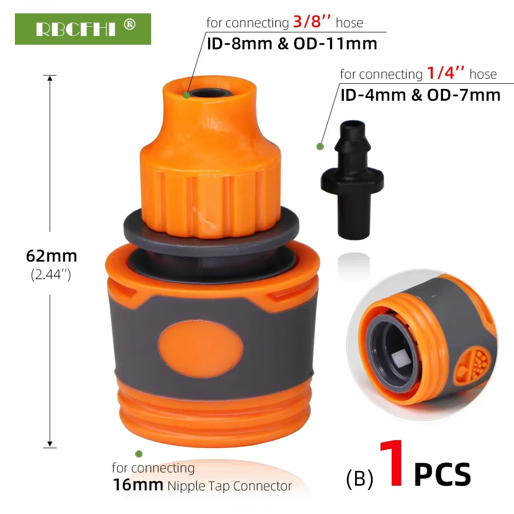 1/2" & 3/4" Garden Hose Quick Connectors – 13 Types