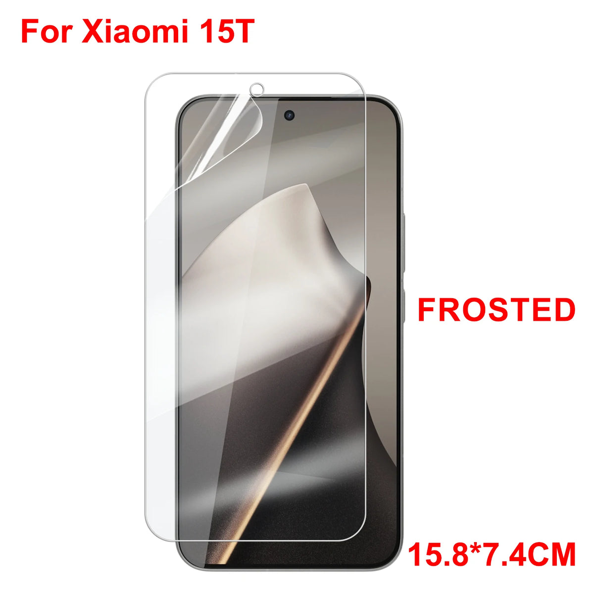 Xiaomi 15T / 15T Pro Hydrogel Screen Protector – HD & Matte