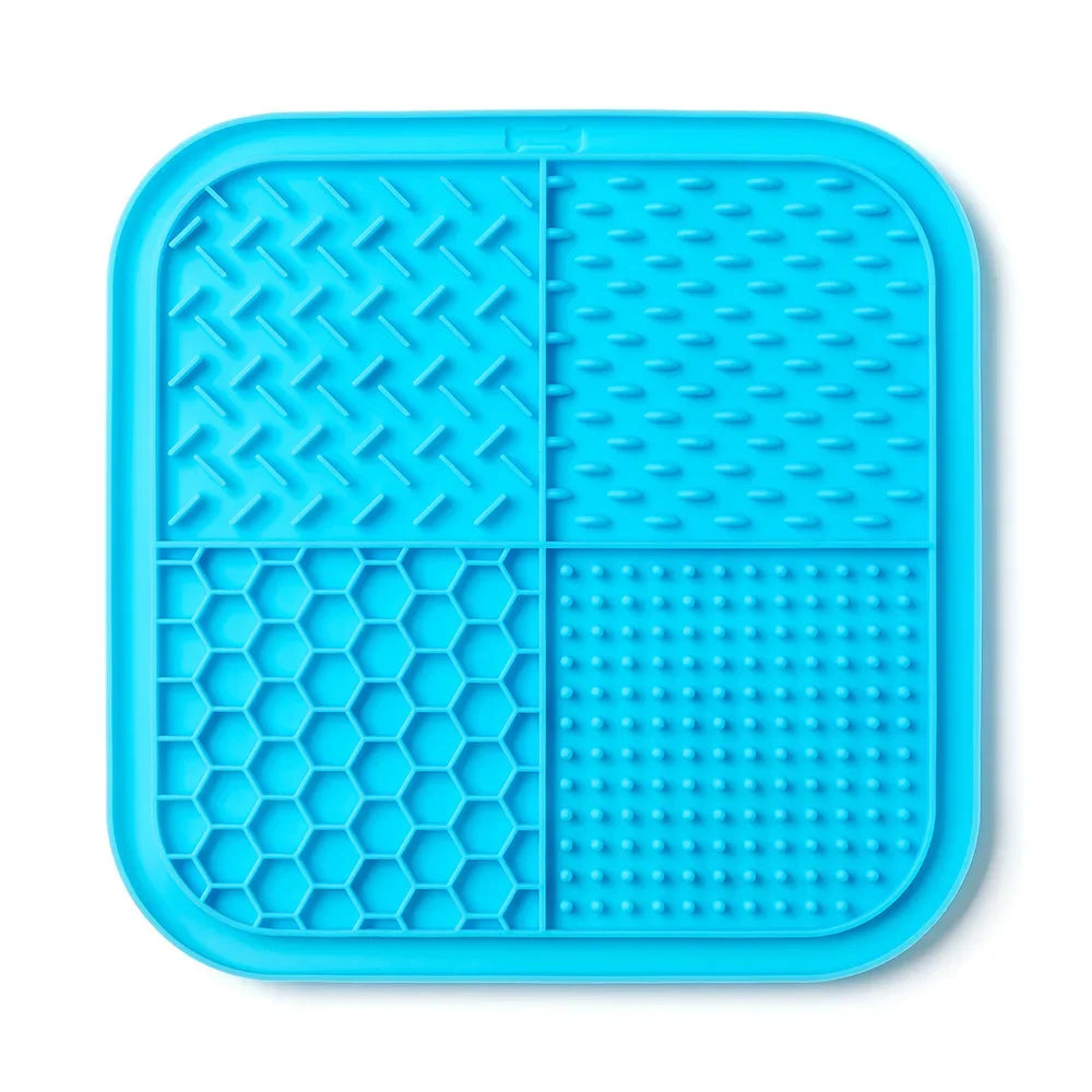 Silicone Lick Mat for Dogs & Cats – Slow Feeder Suction Cup