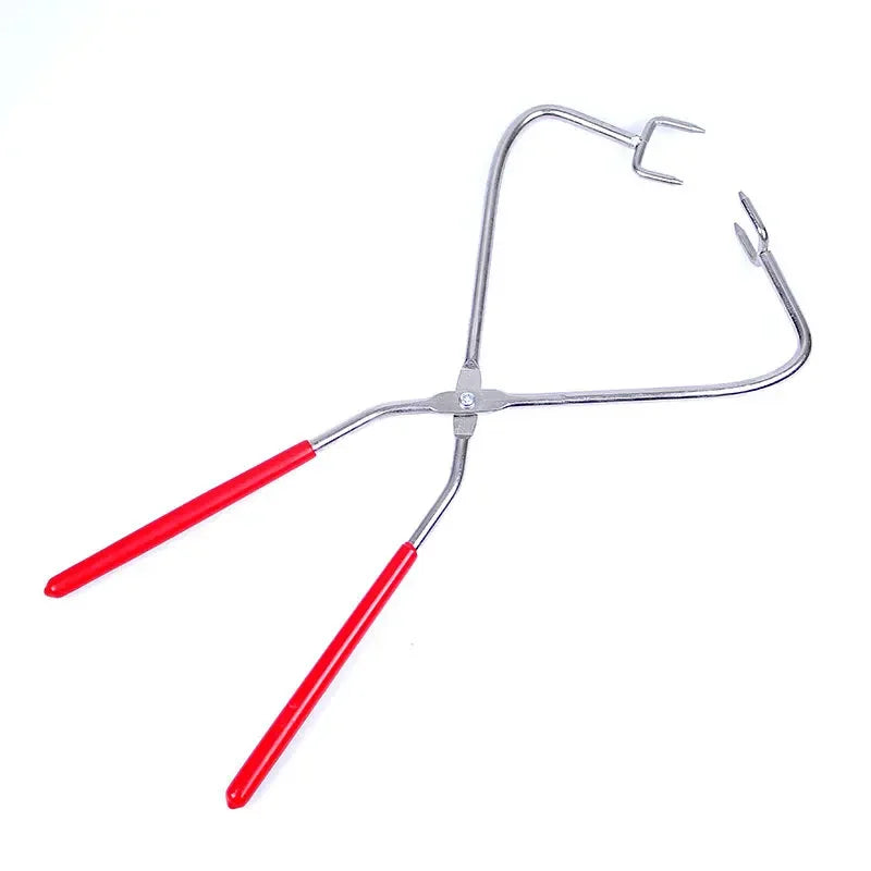 Stainless Steel Pottery Clamp & Clay Dipping Tong Kiln Tool