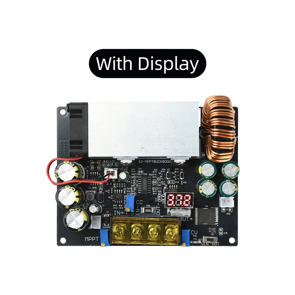 800W 25A MPPT Solar Charging Module – DC 18–90V Step-Down