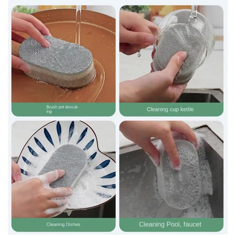Three-Layer Double-Sided Dishwashing Sponge – 1/2/3 Pack