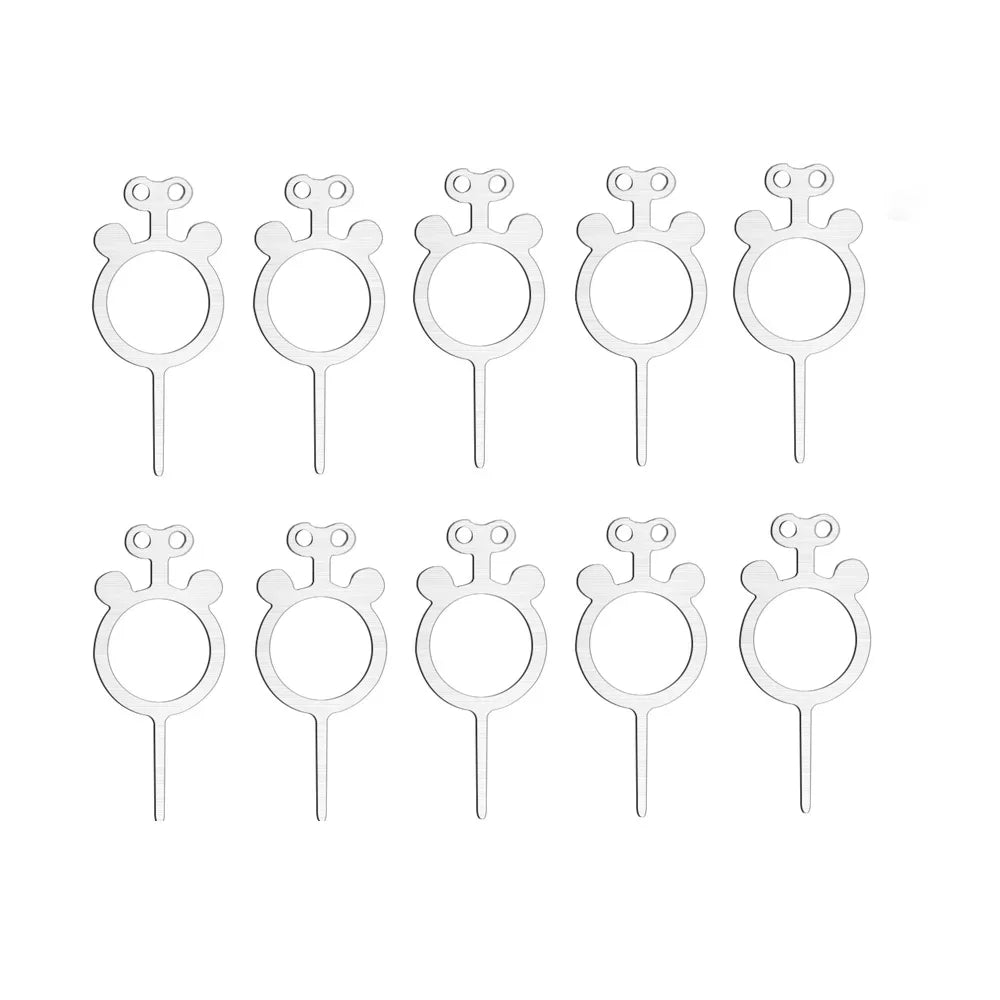 10-Pack SIM Card Ejector Pins – Universal Smartphone Tray Tool