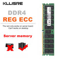 Kllisre DDR4 ECC REG Server RAM 4–64GB 2133/2400MHz