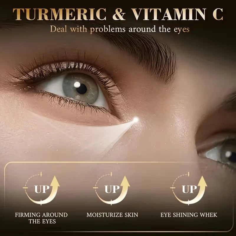 Turmeric Vitamin C Eye Serum – Brighten & Firm | 10g Travel