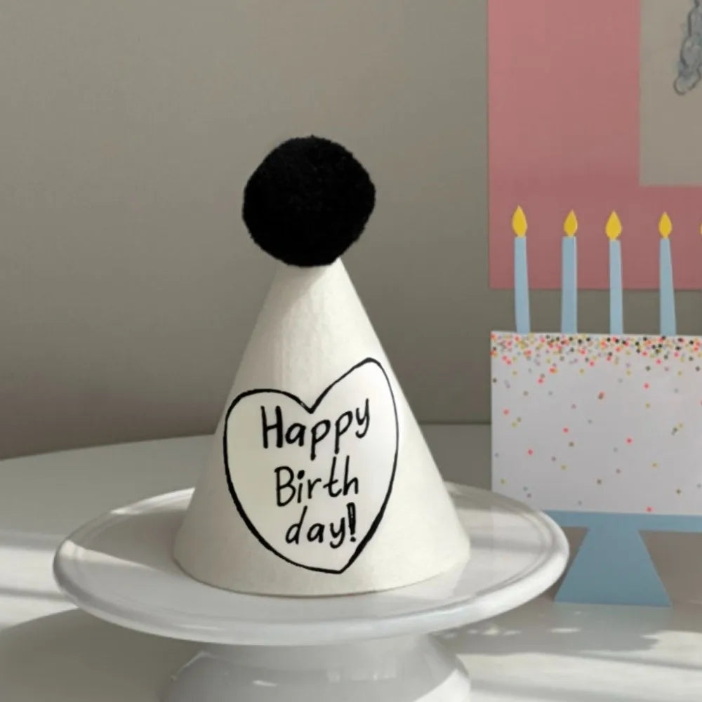 Funny Graffiti Birthday Hat – Non-Woven Fabric Party Hat