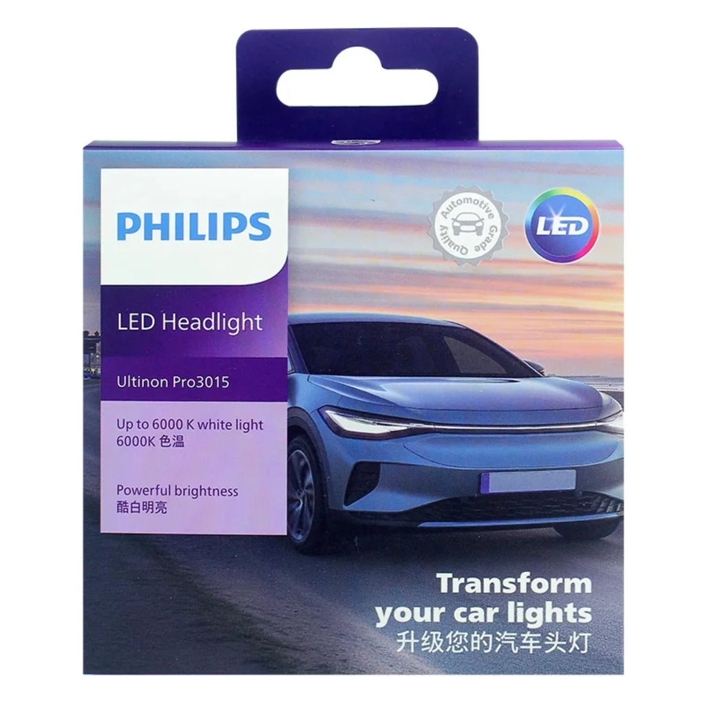 Philips Ultinon Pro3015 LED Headlight Bulbs 6000K – 2 Pack