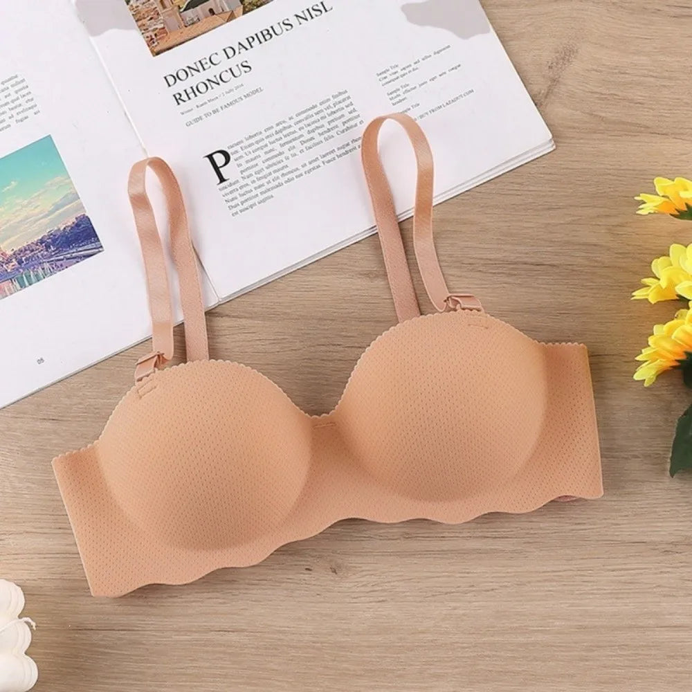 Seamless Wireless Push-Up Bra | Candy Colors, Adjustable