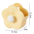 Wall-Mounted Flower Makeup Brush & Toothbrush Storage Box