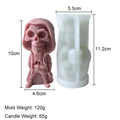 3D Skull & Pumpkin Silicone Molds – Halloween Candle & Resin