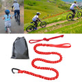 Kids Bike Tow Rope Bungee Strap with Carabiner | Kesoto