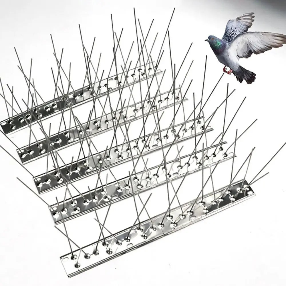 Stainless Steel Bird Spike Strips 25/33/50cm – Anti-Bird