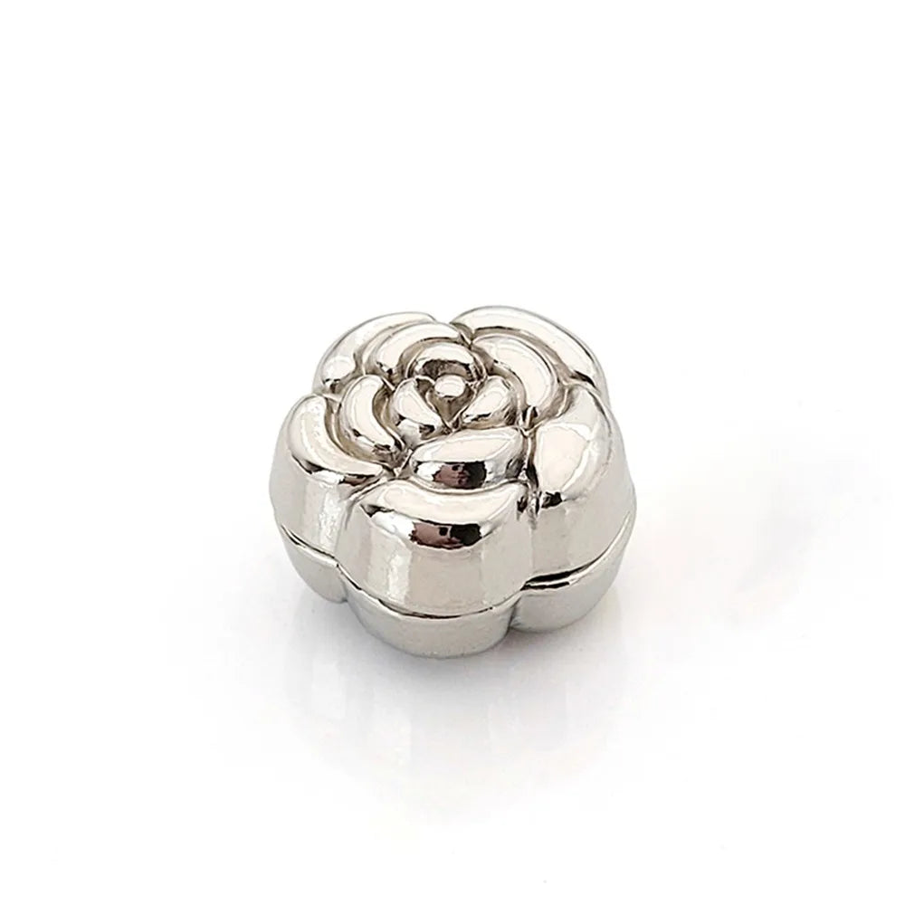 Magnetic Scarf Pins | Round Flatback Button Clasps 1 Pair