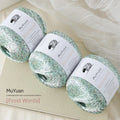 Sequin Crochet Thread 50g – Nylon DIY Craft Yarn