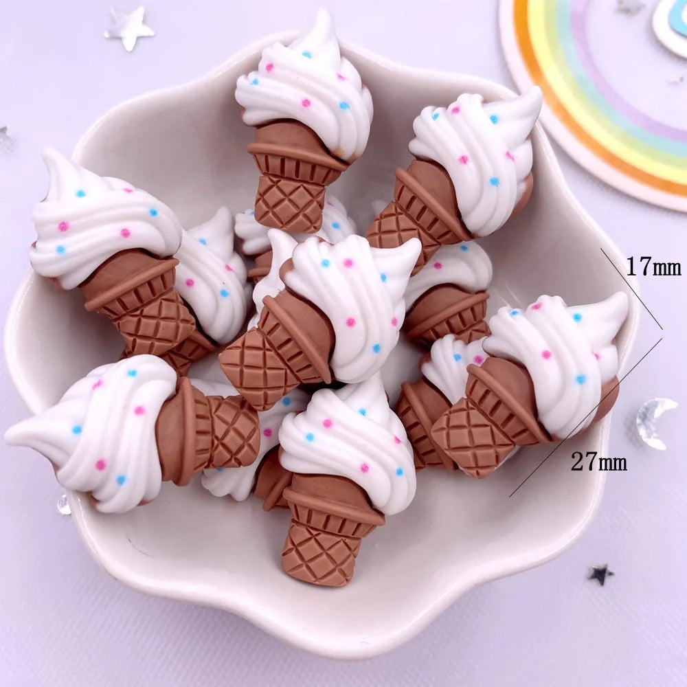 12PCS Resin 3D Flatback Figurines – DIY Scrapbooking Crafts