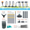 1/4" 360° Rotary Brass Nozzle Drip Irrigation Kit – Auto Misting