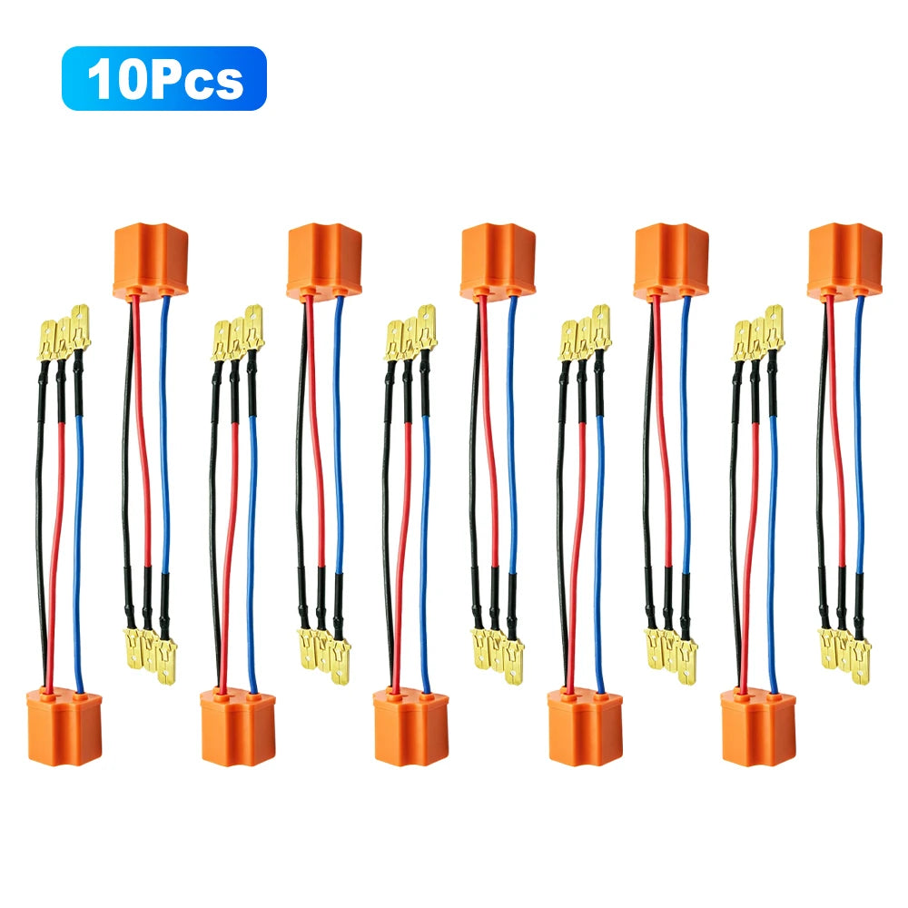 H1 1-to-2 Conversion Cable for Automotive LED Fog Light Socket