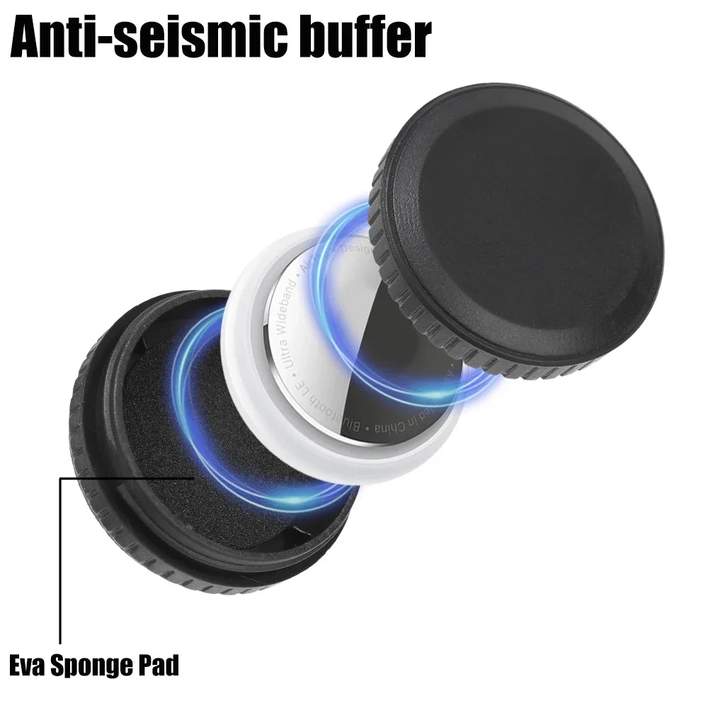 Waterproof AirTag Adhesive Case – Bike, Car & Bag GPS Cover