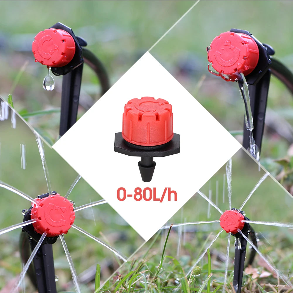 1/4" Drip Irrigation Kit – Auto Garden Watering System 5–50m
