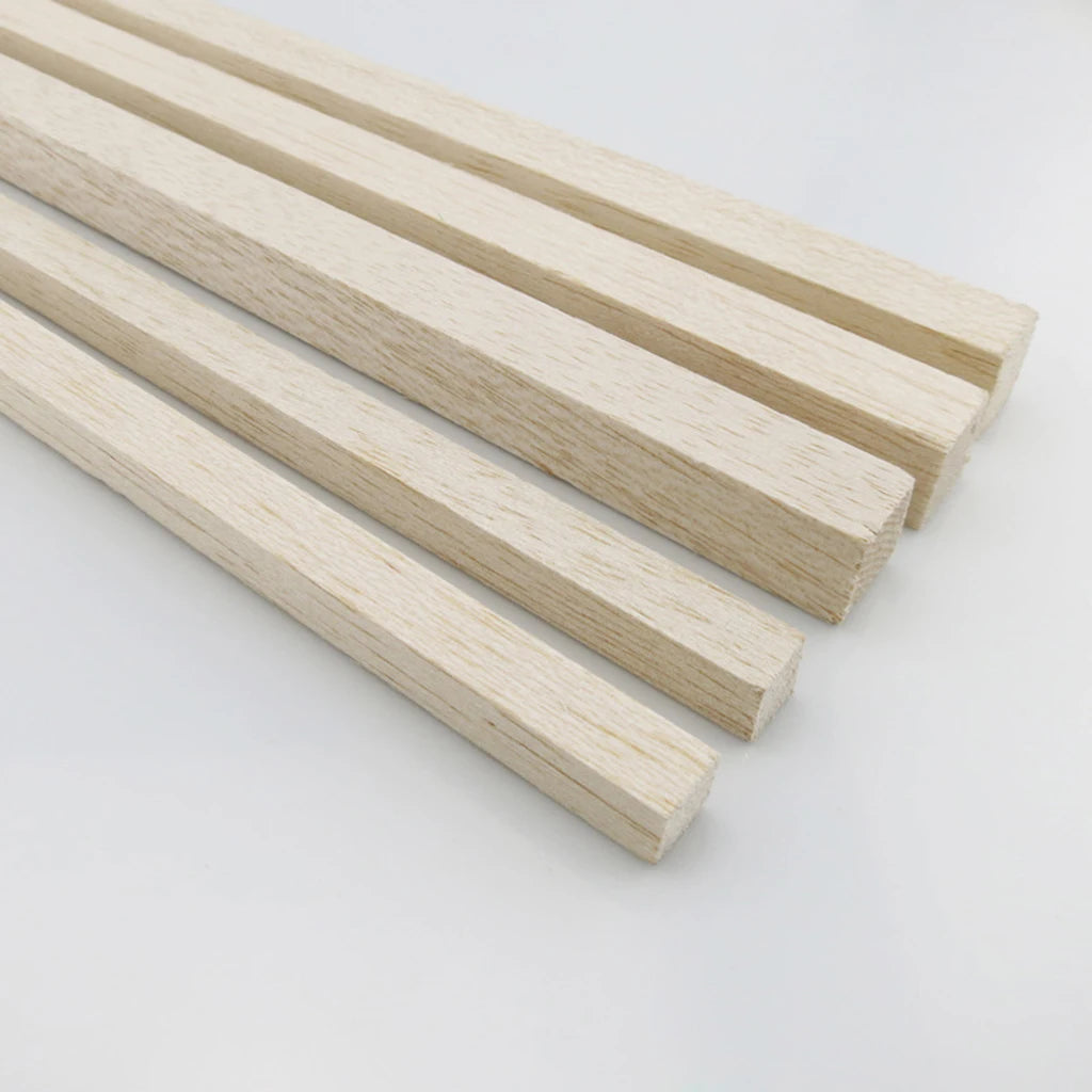 330mm Balsa Wood Craft Strips – DIY Model Building (5-Pack)