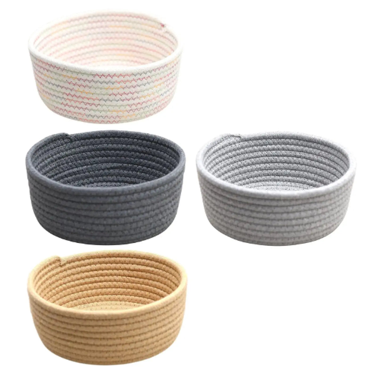 Decorative Cloth Storage Basket – Nordic Desktop Organizer