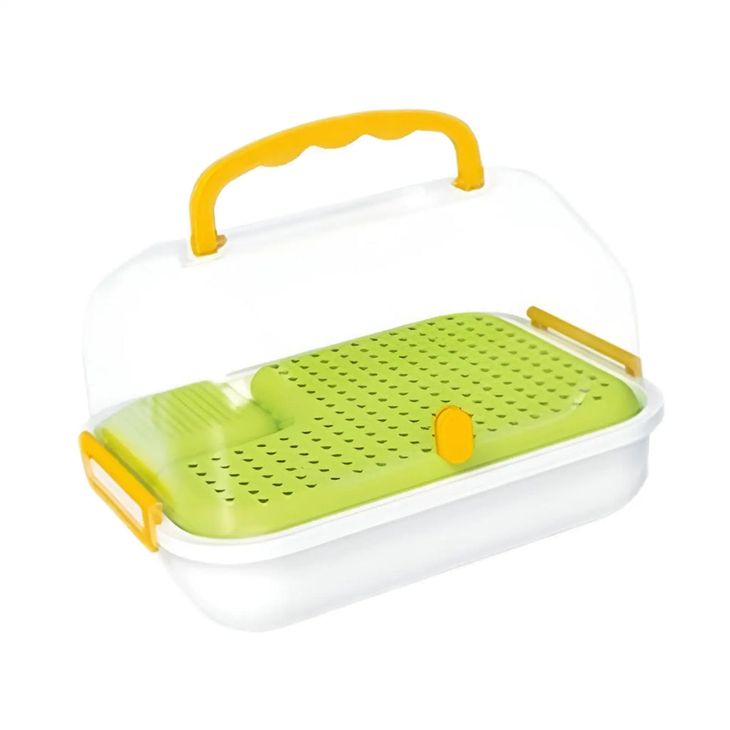 Turtle Tank Aquarium Terrarium with Lockable Lid | Reptile