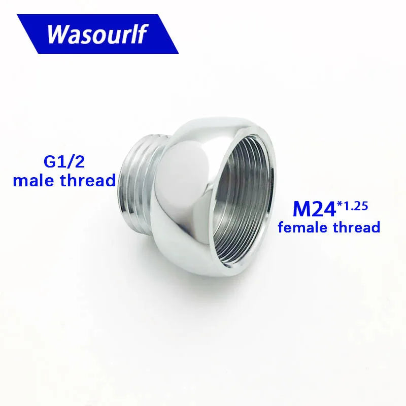 M24 to G1/2 Brass Thread Adapter | Shower Faucet Connector