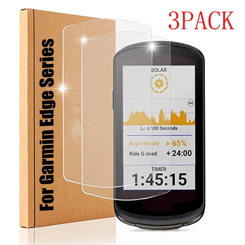 Tempered Glass Screen Protector for Garmin Edge GPS