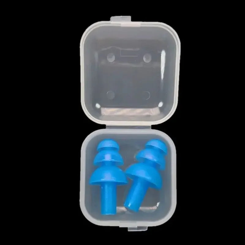 Soft Silicone Earplugs – Noise Reduction Sleep & Travel