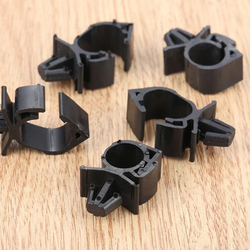 10-Piece Car Wiring Harness Fastener Cable Tie Clips
