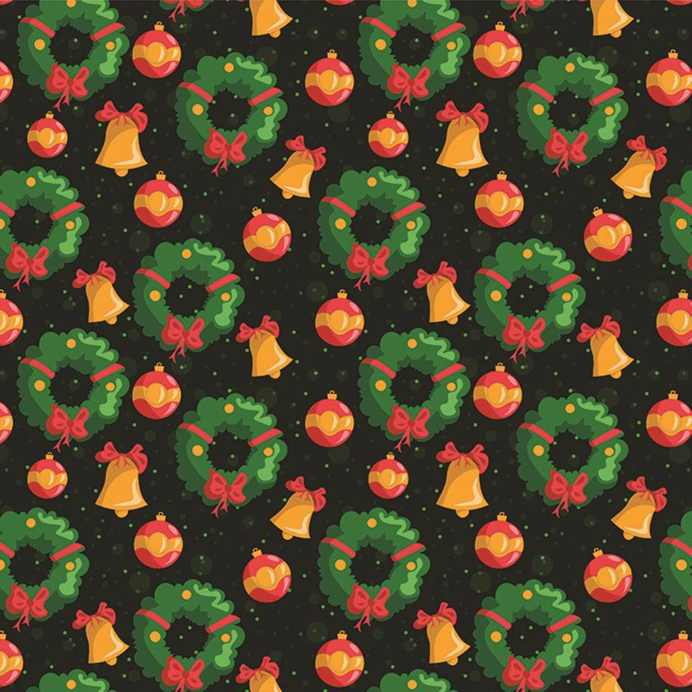 Christmas Wrapping Paper Set – 10 Festive Colorful Sheets