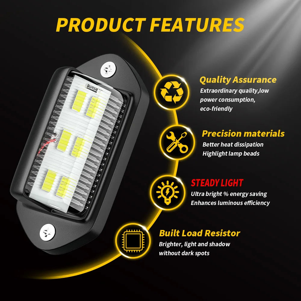 12/24V LED Strobe Beacon Light – Truck, Trailer & Motorcycle
