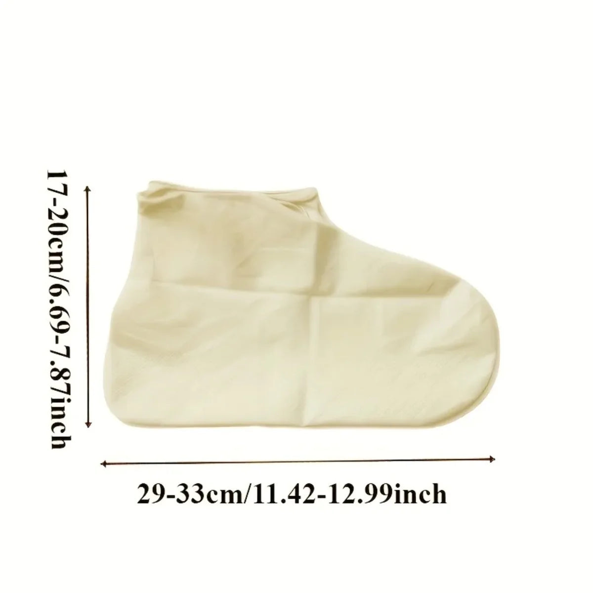 3-Pack Waterproof Silicone Shoe Covers – Reusable Boot Protectors