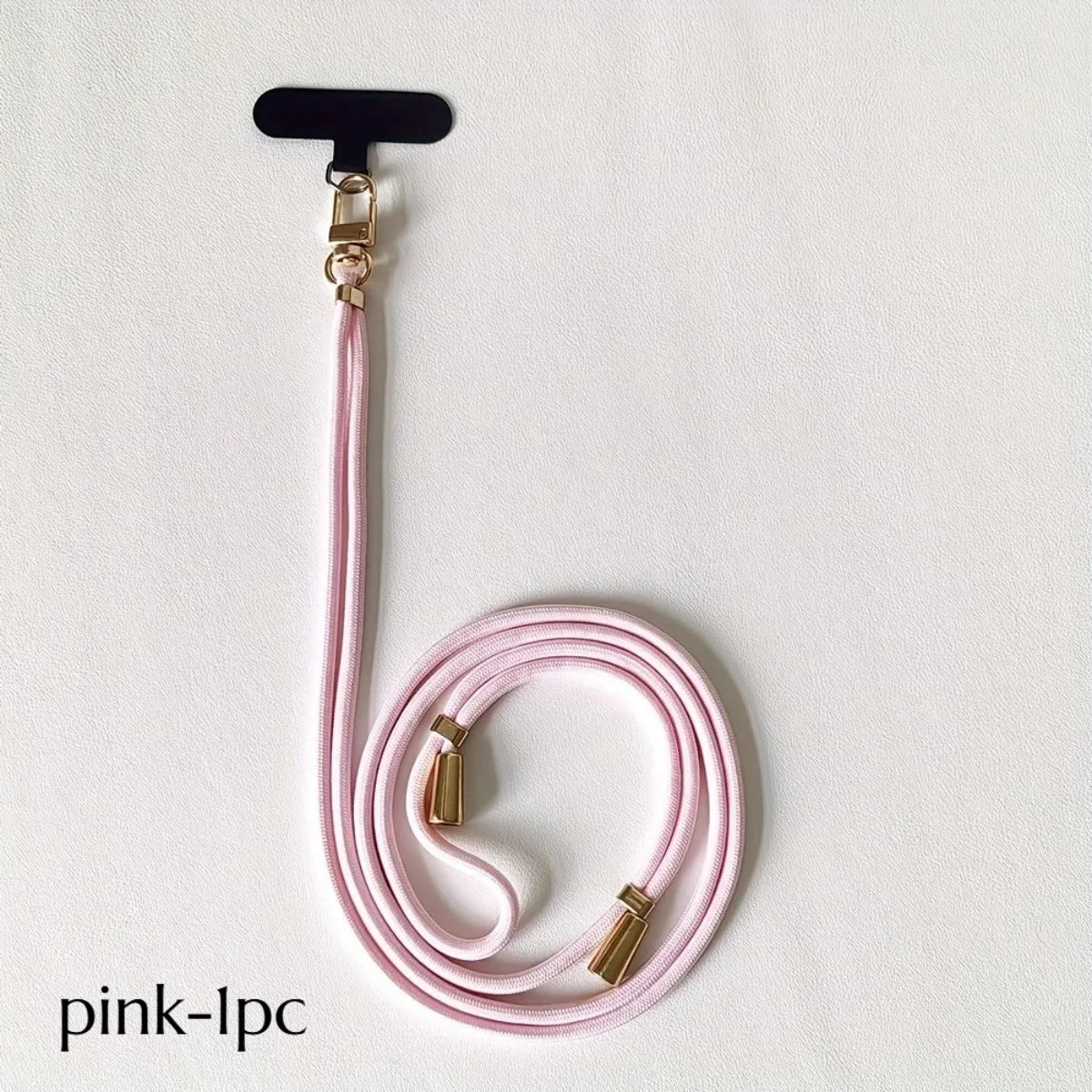 Adjustable Crossbody Phone Strap | Gold Buckle Multi-Color