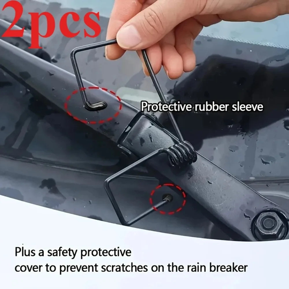 2-Pack Alloy Wiper Tension Spring Booster – Universal Fit