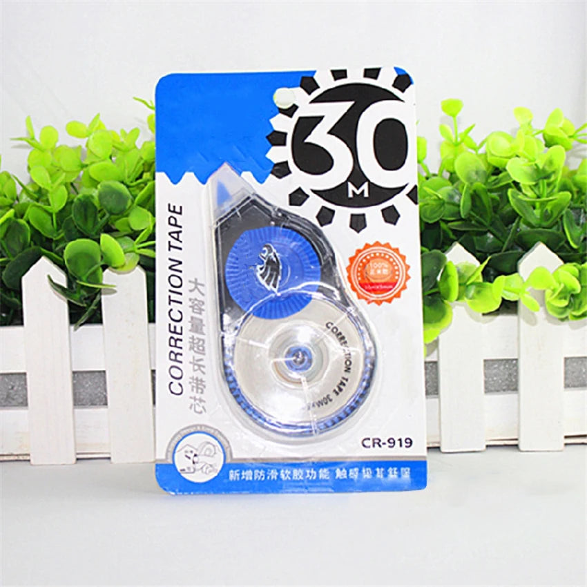 30M Extra Long Mini Pocket Correction Tape | Students & Office