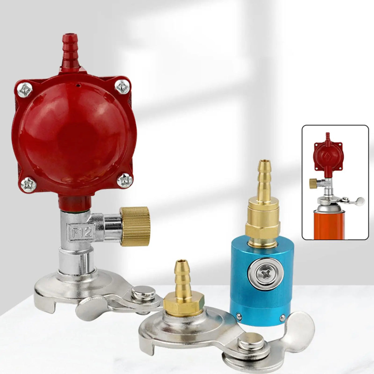 Copper Butane Regulator – Replacement Valve for Gas Grill & Burner