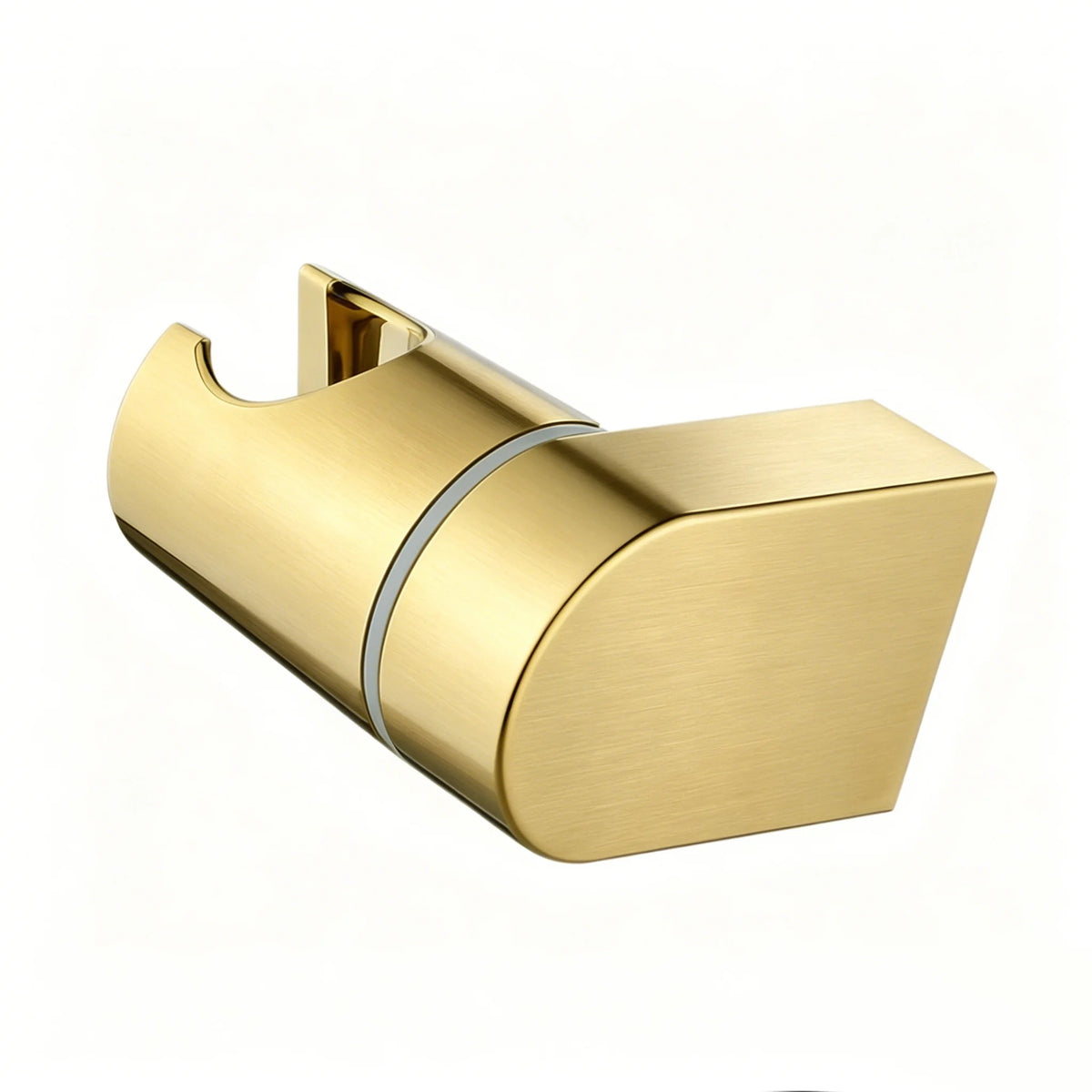 Brushed Gold Shower Head Socket Holder – ABS Wall Mount