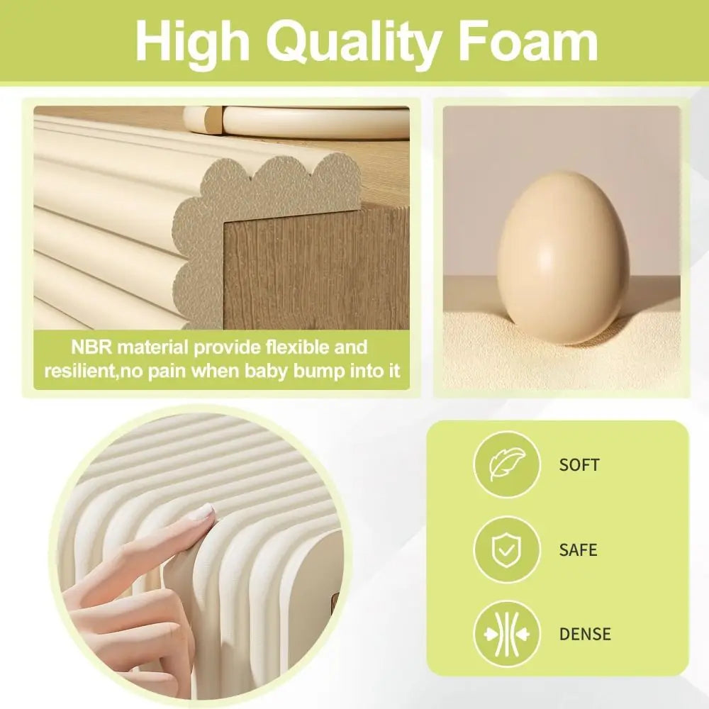 2m Baby Safety Desk Edge Guard Strip – Self-Adhesive XPE Foam