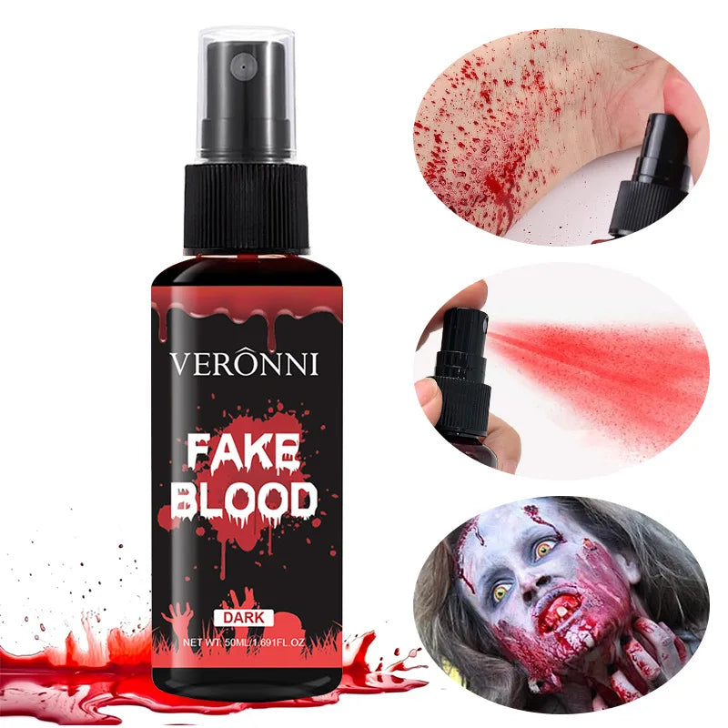 Washable Fake Blood Spray 50ml – Halloween Costume FX