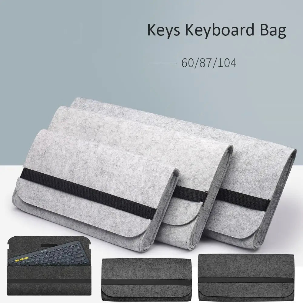Felt Keyboard Carrying Case – Portable Protective Bag