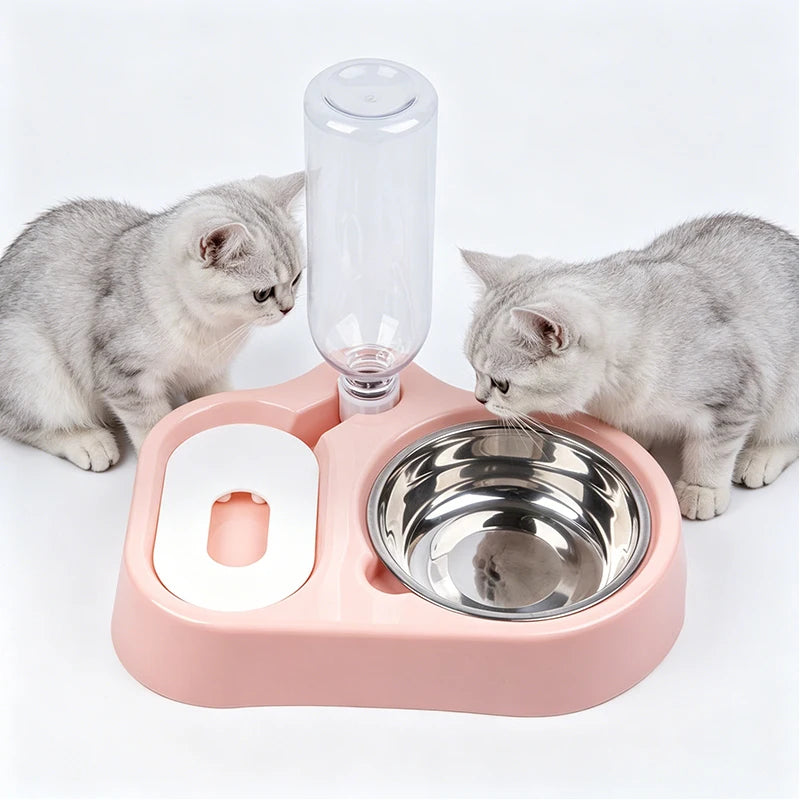 Spill-Proof Gravity Pet Bowl for Cats & Dogs | NIFTY