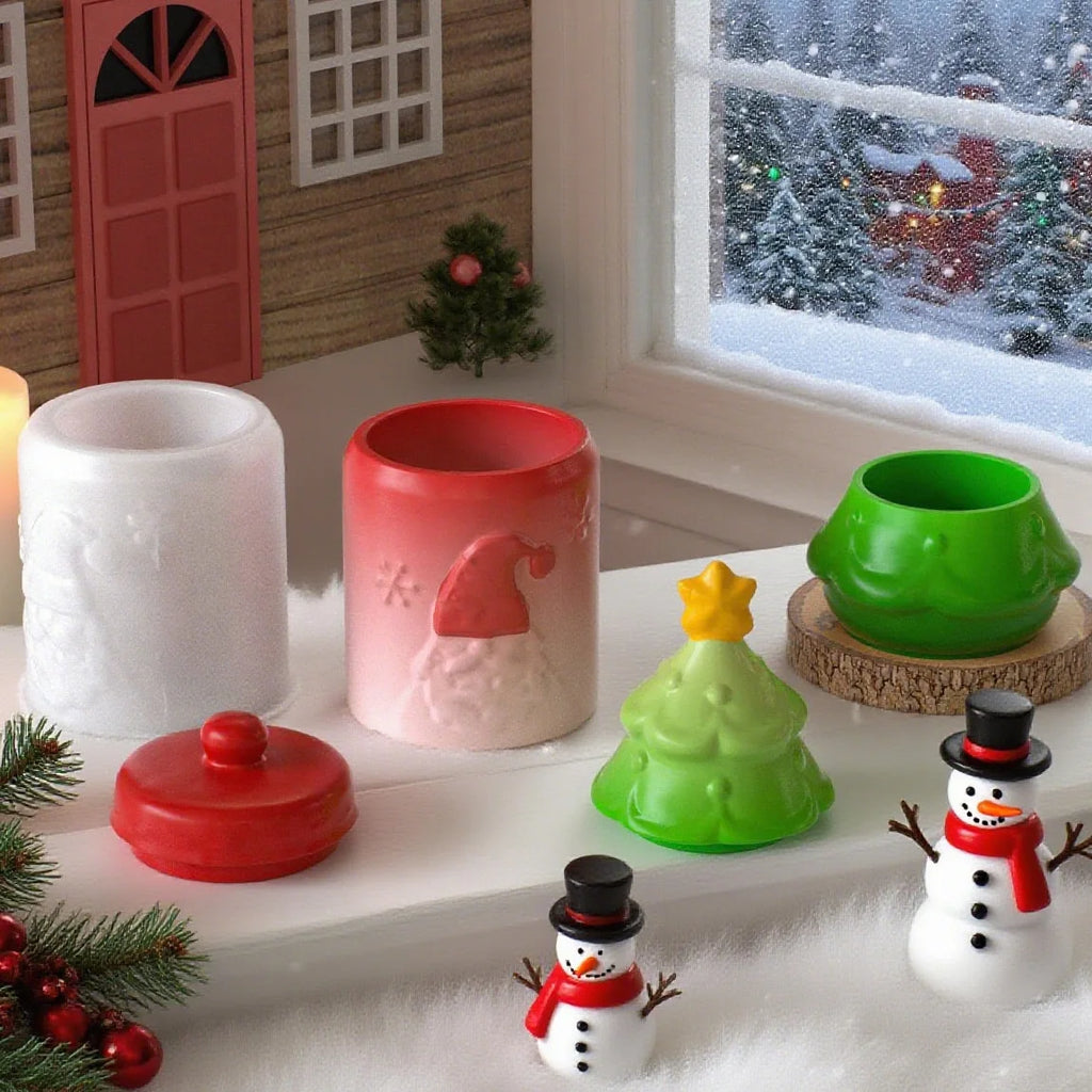 Christmas Silicone Mold – DIY Resin, Candle & Plaster Crafts