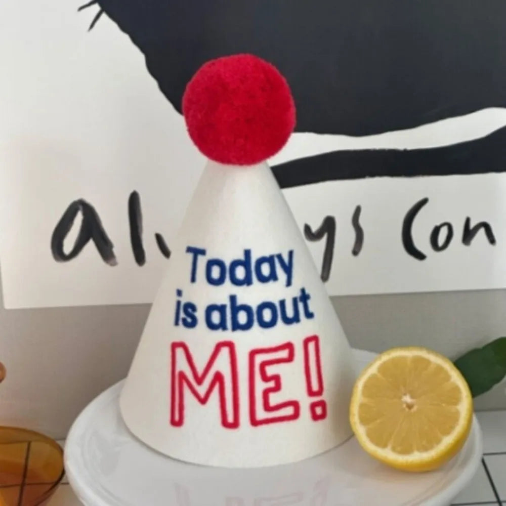 Funny Graffiti Birthday Hat – Non-Woven Fabric Party Hat