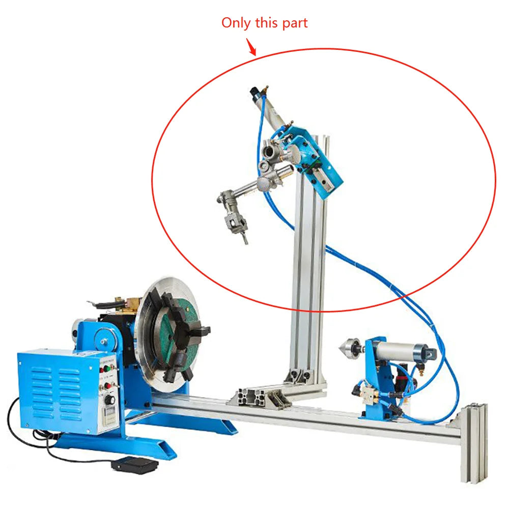 Pneumatic Torch Holder & Slide Rail for Welding Positioner