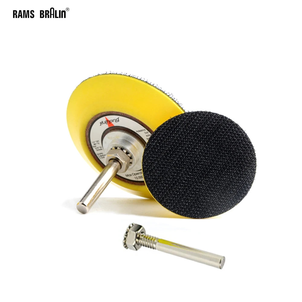 3" & 2" Hook & Loop Sanding Back-Up Pad | M6 Die Grinder