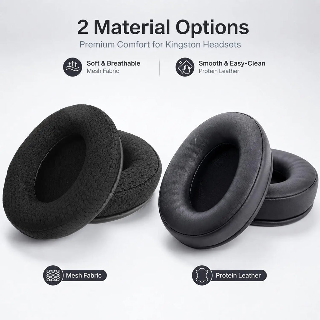 Foam Replacement Ear Pads for Kingston Headphones – 2 Pack