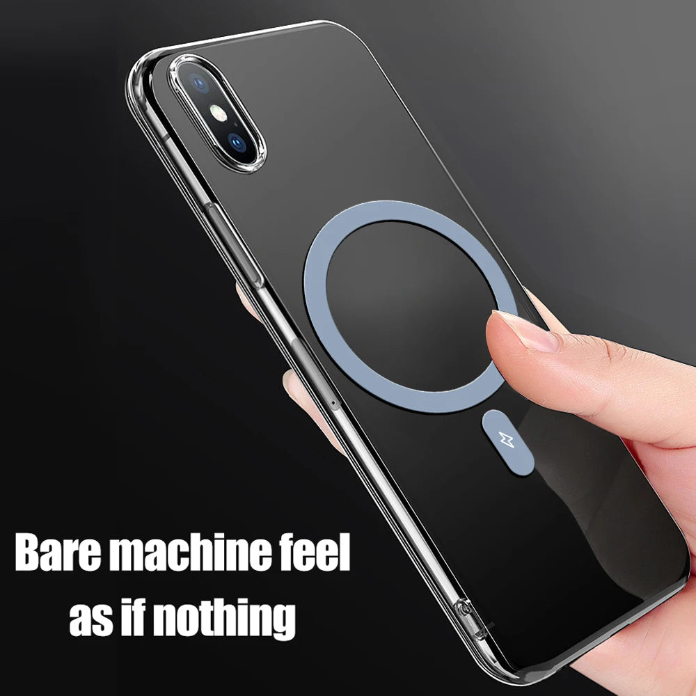 MagSafe Magnetic Metal Ring Sticker – iPhone 12 13 14 Pro Max