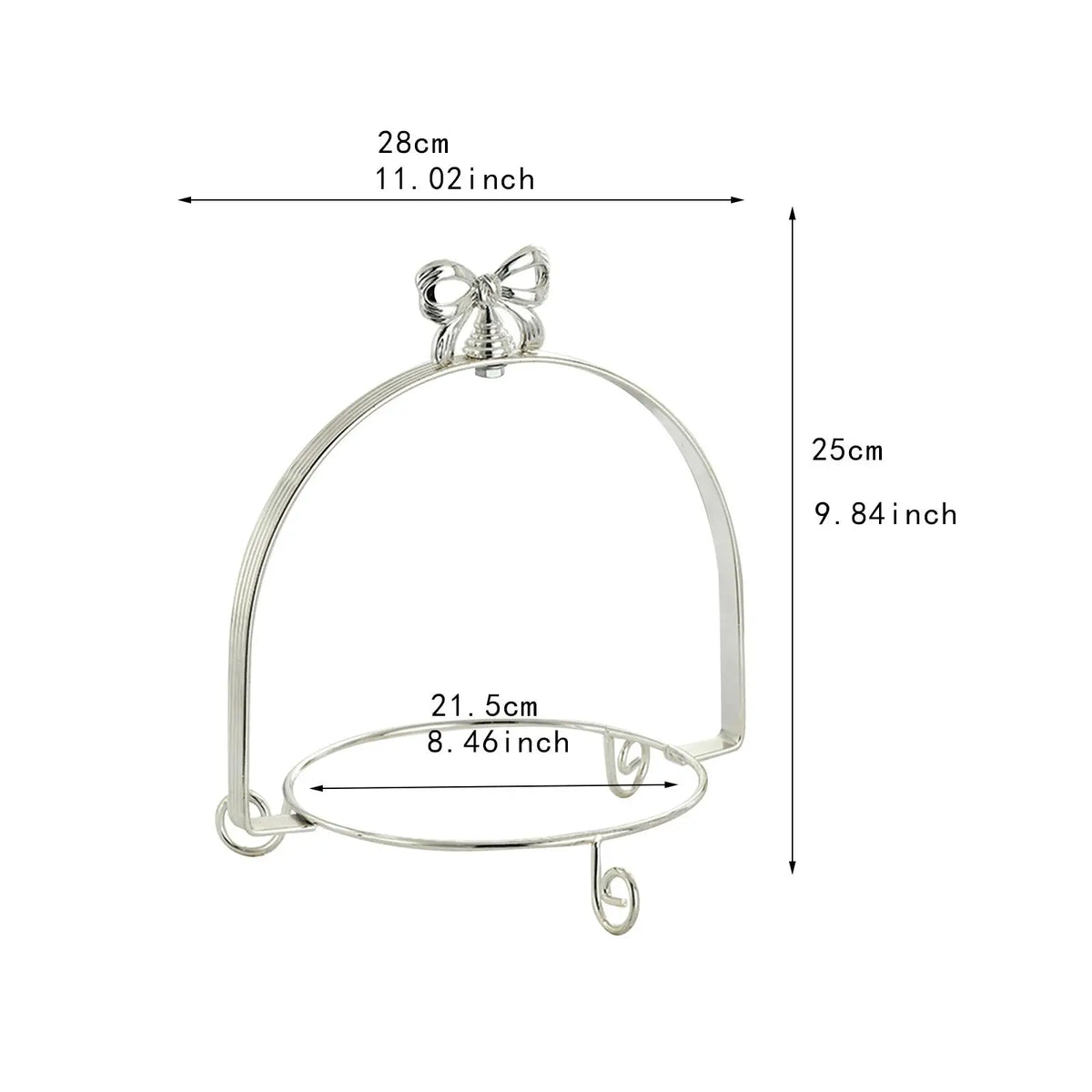 Tiered Metal Cake Stand Rack – Dessert & Fruit Display