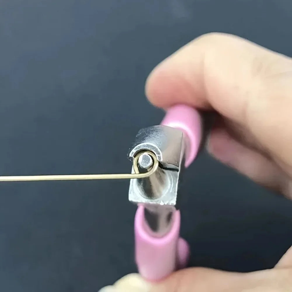 5-Inch Round Concave Pliers | Precision Jewelry Wire Loop Tool